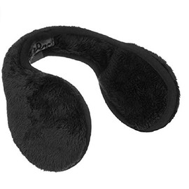 180s Women's Lush Ear Warmers, Black, One Size