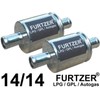 Furtzer LPG CNG GPL Car Gas Filter 14mm/14mm Gas Filter