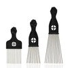 3 Pcs Afro Comb for Curly Hair,Pick Combs Set,Professional 3