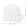 BQUBO Newborn Baby Girls Hats Hospital Hat Baby Cotton Beanie