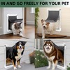 3-Flap Large Dog Door Replacement Flap with Screws, Compatible with