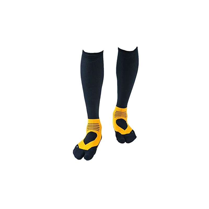 Runtage Athlete Round Pro V2 Golf Socks - yelow