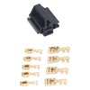 10pcs Relay Connector Kit Bracket 5 Pin Housing Socket 12V