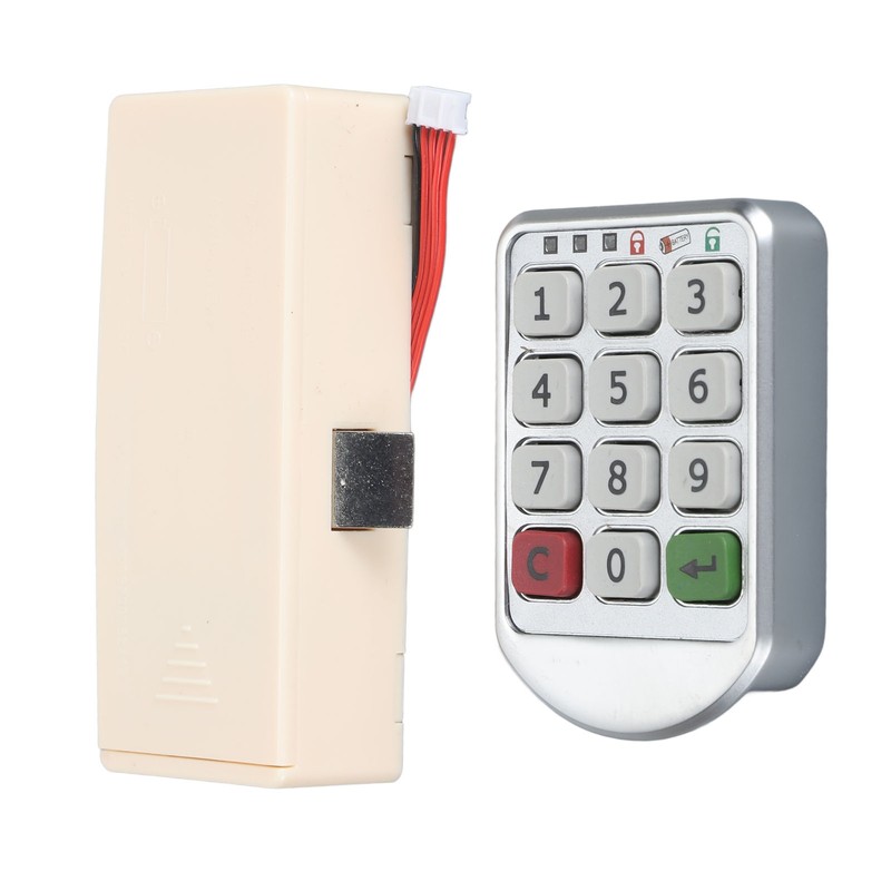 Electronic Cabinet Lock Zinc Alloy Easy to Install Cabinet Keypad