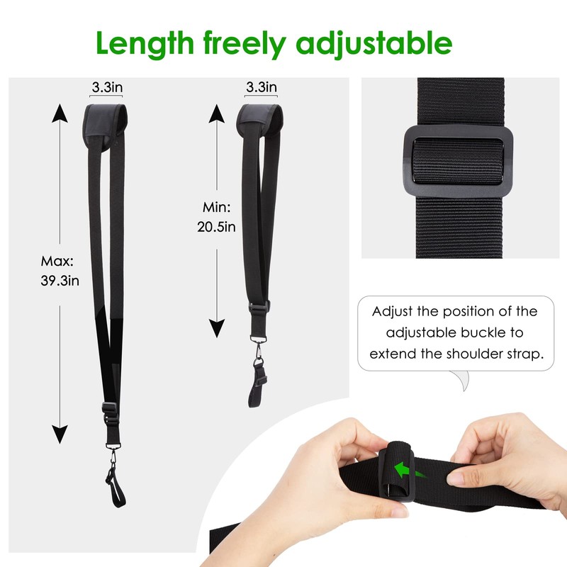 YOUSHARES Trimmer Shoulder Strap - Grass Trimmer Harness Strap, Weed