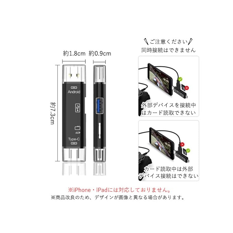 Remarks Japan usb Type-C Card Reader 5 in 1 Multi