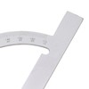 Woodworking Protractor Carbon Steel High Accuracy Easy Read Portable Adjustable