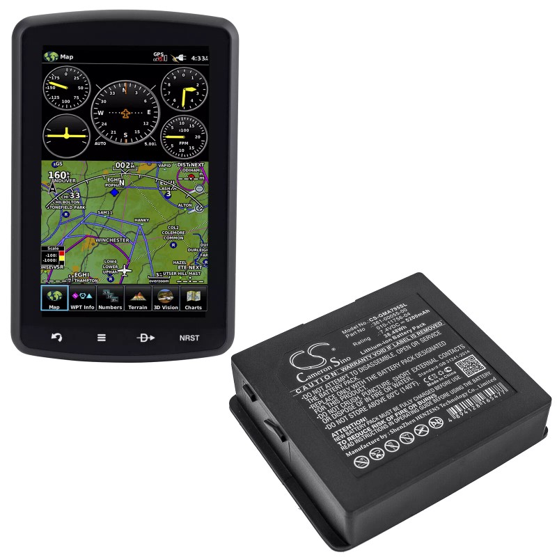 For Garmin Battery for Garmin Aera 795 796 010-11756-04 361-00055-00