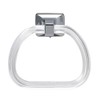 EZ-FLO 15232 Bathroom Towel Ring with Concealed Screw, Chrome
