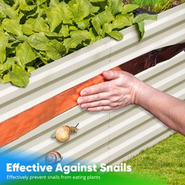 Quictent Galvanized Raised Garden Bed 6x3x2 Ft Metal Planter Box Bottomless for Backyard Outdoor, Include 1 pc Tomato Cage (Dark Gray)