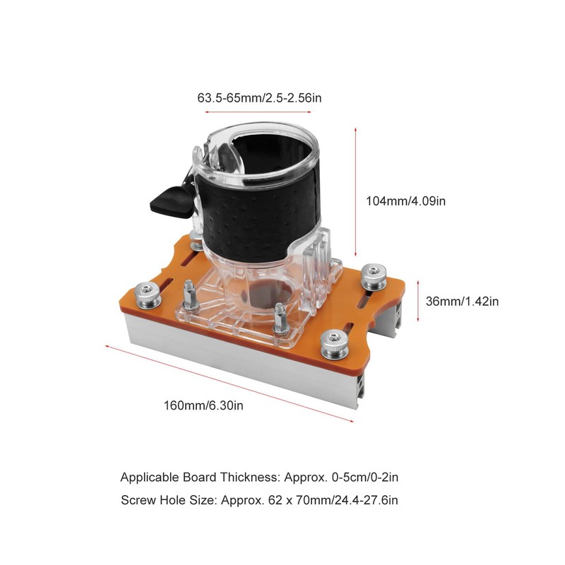 Fockety 2 in 1 Slot Bracket with Invisible Fastener, Woodworking