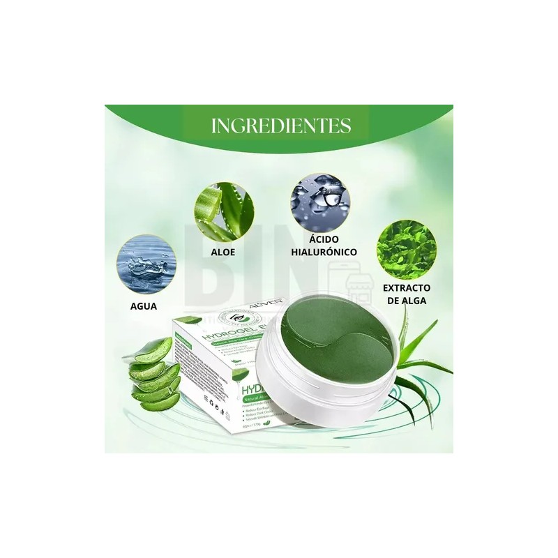 Parches Para Ojos Bolsas Ojeras Hidrata Humecta Antiarrugas