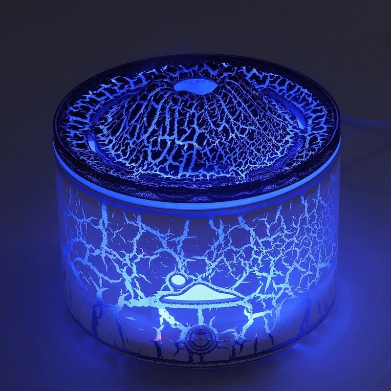 Volcano Essential Oil Diffuser 230ml Fine Mist Volcano Flame Aroma