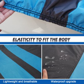 Kaugung Car Cover Waterproof Custom Fit Mazda CX-30/CX3（2015-2024）, Full Exterior Cover for Automobiles Lightweight Resistant Outdoor Sun UV Rain Dust Snow Wind Protection.