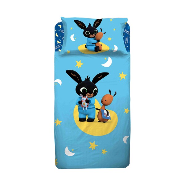 BING BUNNY Bing Bed Set for Single Bed 100% Cotton