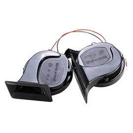 Dual Note High & Low Horn Assembly Direct Fit for 13-18 Ford Focus C-Max