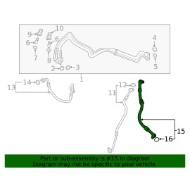 Volvo Genuine Volvo Air Conditioning Hose - 31694876