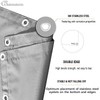 Awning Waterproof, Rectangular with Eyelets, Wind and 95% UV Protection,