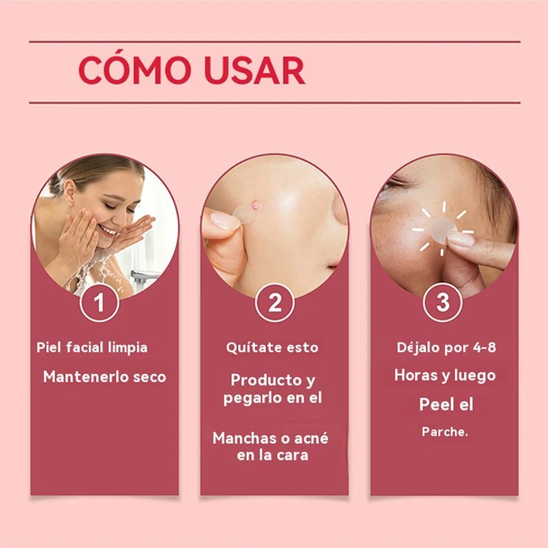 Parches Para Acne Granos Hidrocoagulante Para Espinillas Pim