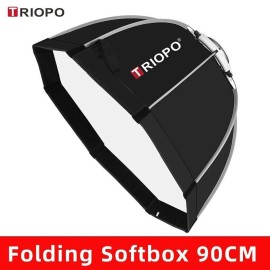 TRIOPO US Triopo K2-90 35.4''/90cm Bowens Octagon Umbrella Softbox for Studio Flash New