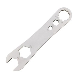 HOUSON 5-in-1 Multifunctional Pedal Tool, Pedal Wrench for Road Bikes & MTB with Wrench Functions (20/17/10/7mm) 10-Tooth Removal Tool