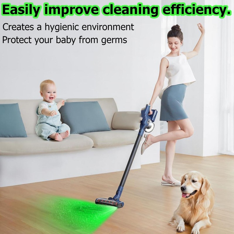 Vacuum Dust Display Lamp Universal Waterproof Reveal Invisible Dust Pet