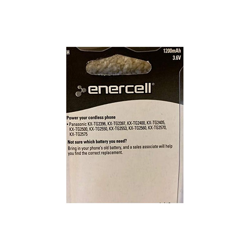 Enercell® 3.6V/1200mAh Ni-MH Battery for Panasonic® (23-897)
