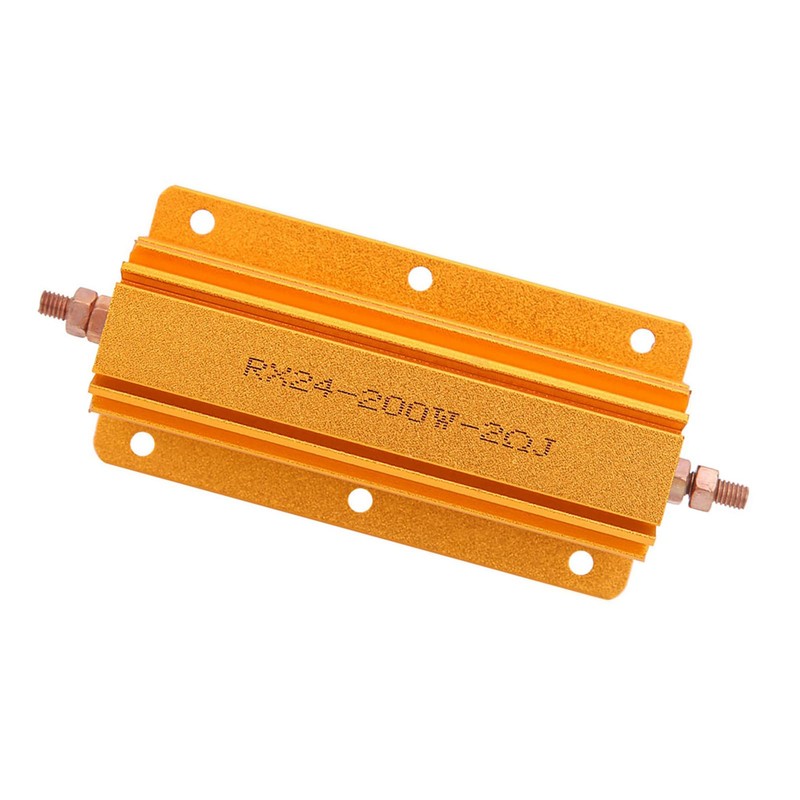 Resistor 200W 2R RX24 - Resistencia de aluminio para sensor