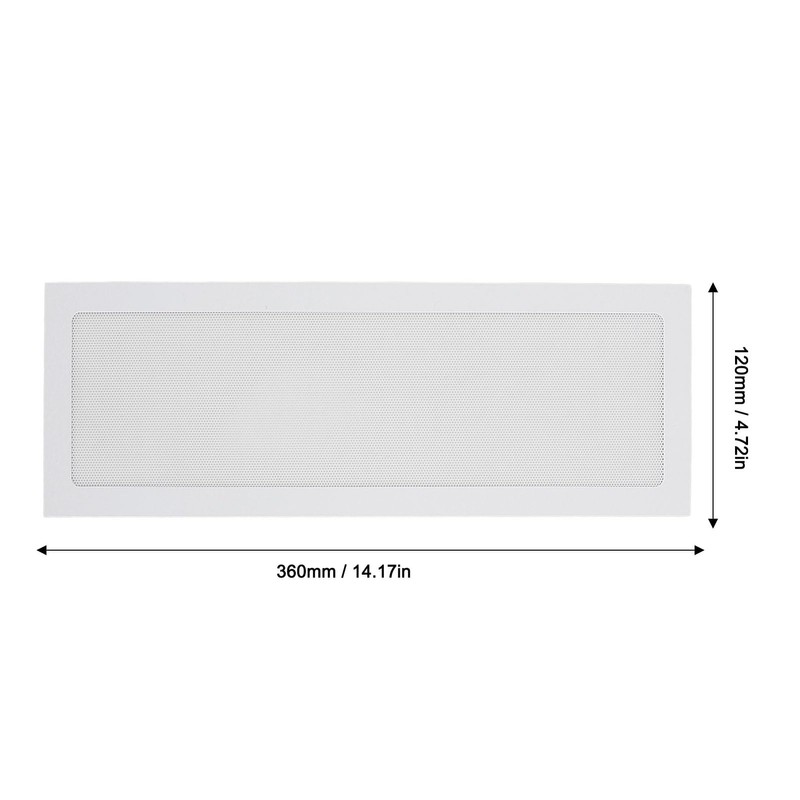 PC Fan Dust Filter, 120 X 360mm 2PCS PVC Fan