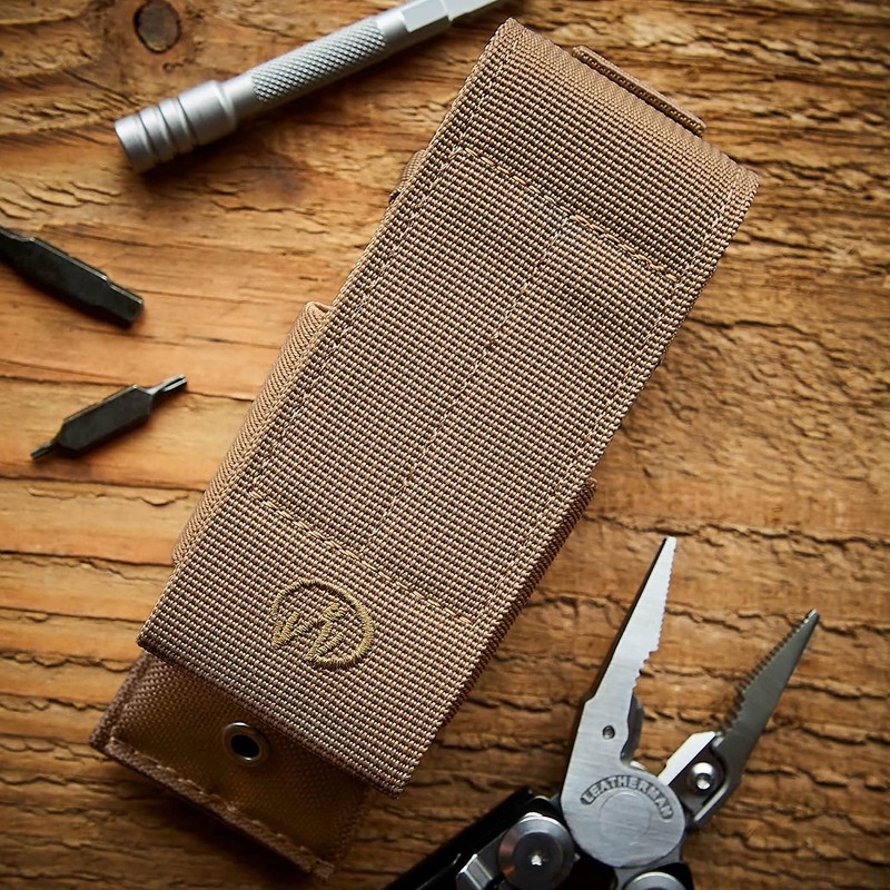 Leatherman Werkzeug-Tasche in Braun – Größe XL – Geeignet für