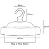 LEDSone Vintage Single Out Ceiling Rose Hook Plate for Light