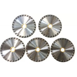 Pro Right Industry 10PK 4" Granite Turbo Diamond Saw Blade For angle grinder masonry, stone bond