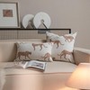 Croker Horse 12x20 inches Throw Pillow Cushion Covers - Orange