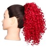 Xiaofeng Spring Curly Ponytail Hairpiece Drawstring Synthetic Ponytail Extension for