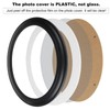 SENENQU 2 Pack Black Oval Picture Frames 8x10 Classic Oval
