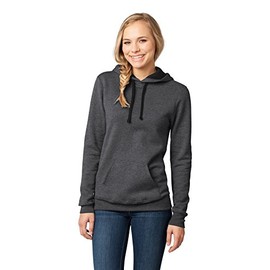DISCONTINUED District - Juniors The Concert Fleece Hoodie XS Heathered Charcoal