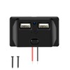 OPL5 12V/24V RV USB Outlet with On/Off Switch,Quick Charger QC