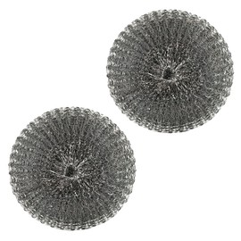 Stainless Steel Limescale Catcher, 2 Pieces Boiler Limescale Catcher, Reusable Stainless Steel Limescale Ring, Kettle Descaler, Boiler Fur Descaler Mesh, Limescale Catcher Kettle, Steel Sponges, Metal