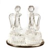 Chrysnbon Dollhouse Miniature Oil and Vinegar Cruets