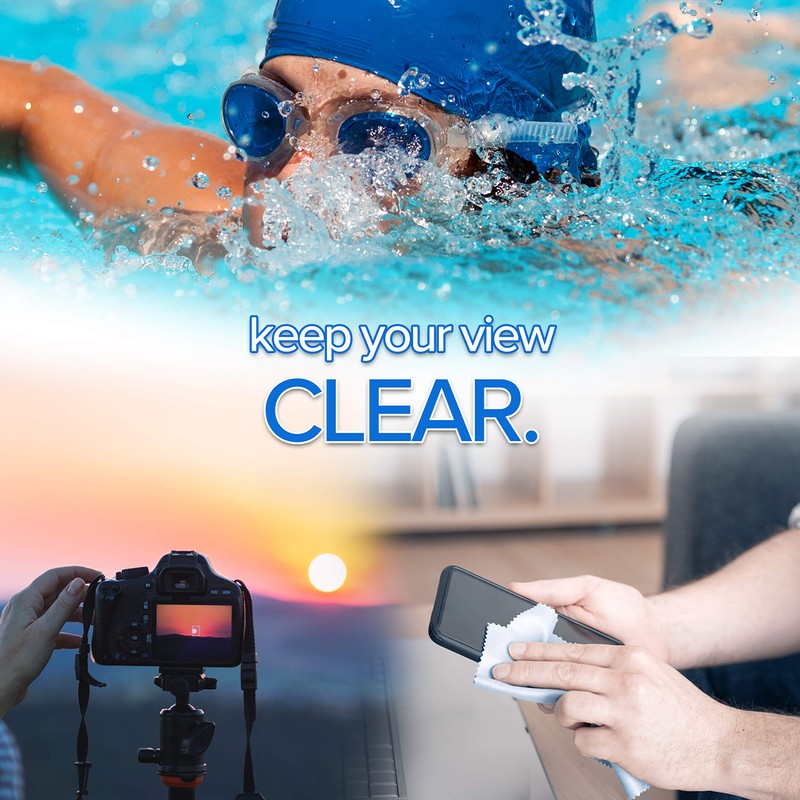 Gel Lens Cleaner Kit - (2) 2oz Eye Glasses Cleaner
