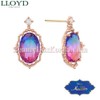 LLOYD Jasmine Earrings 1pair LPTJ4013T [LLOYD x ALADDIN][Jasmine Collection], Carat#$%Color:10K-PINK GOLD