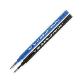 ITYNPR5BPBK - Roller Ball Pen Refill, .5mm Point, Black