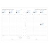 Filofax A5 week on two pages 5 language appointments 2026
