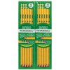 Ticonderoga Wood-Cased Pencils, Pre-Sharpened, 2 HB Soft, Yellow, 12 Count