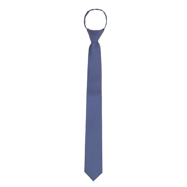 WANYING Men's 6 cm Slim Tie Pre-Tied with Zip Casual