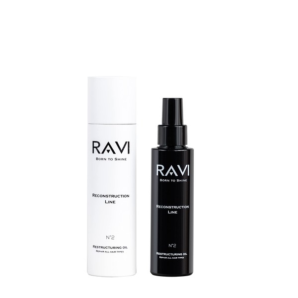 Intensive Hair Renewal: RAVI Born to Shine Restructuring Oil for