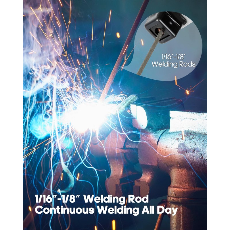 Handheld Welder Machine, 110V Portable Welding Machine with IGBT Inverter