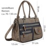 irisaa Handbag Women's Shoulder Bag Medium Shoulder Bag Practical Handbag
