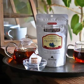 Tea Boutique Flavored Tea Blueberry Tea Tea Bags 10tb x 3 Bags hiroi & farm Original Herbal Tea with Sample