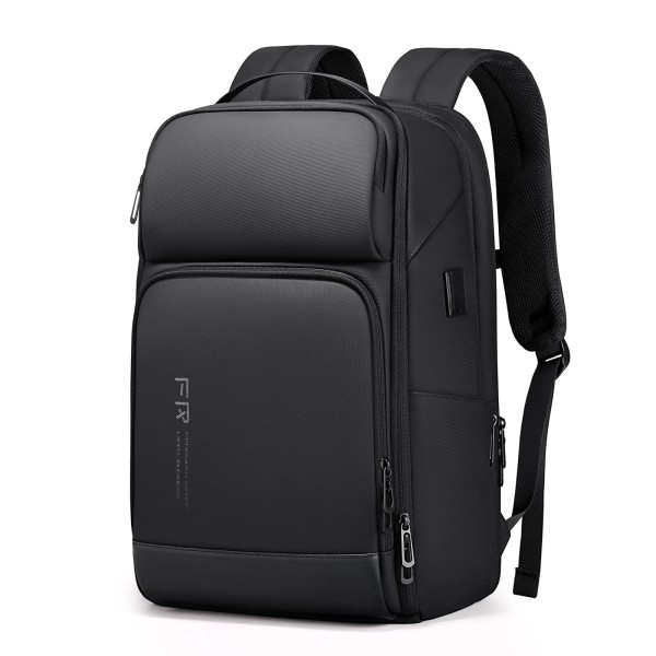 Fenruien 17 Inch Travel Backpack for Men, Expandable Water Resistant